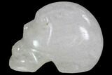 Polished Quartz Crystal Skull - Madagascar #86287-2